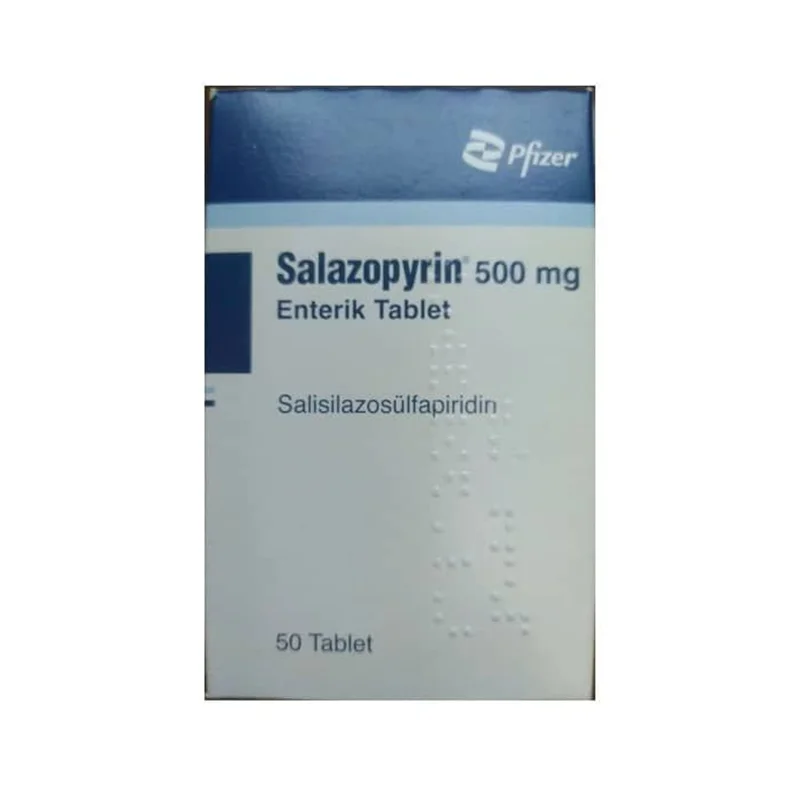 1864ef.webp خرید قرص سولفاسالازین (Sulfasalazine) فایزر | کاربرد، نحوه مصرف و عوارض جانبی و خرید انلاین - Image 1